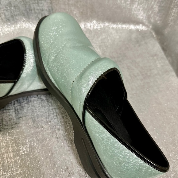 Savvy Women's Brandy Sage Lurex Nursing Clogs Size 7,5 - Picture 4 of 7